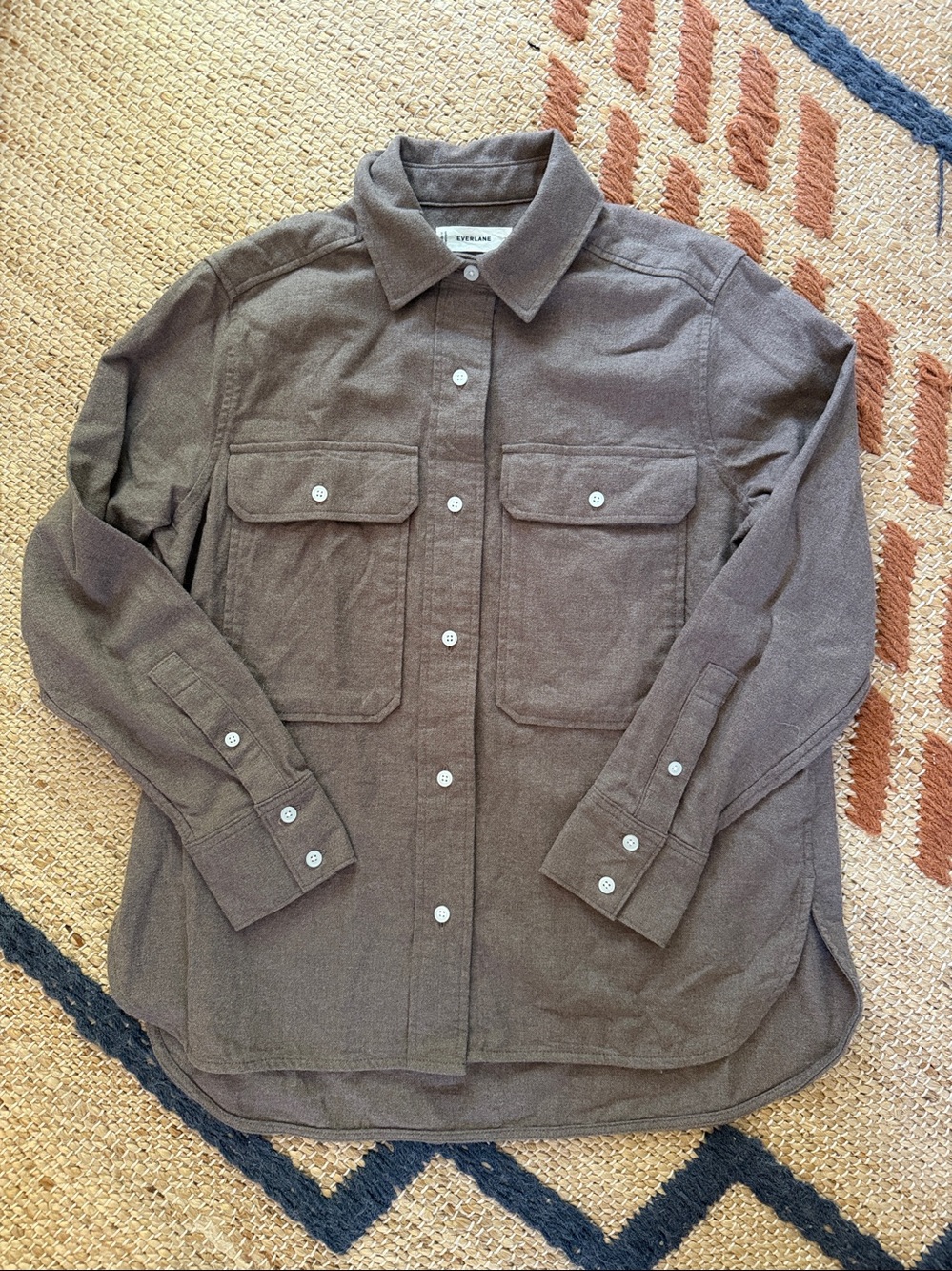 Everlane flannel button down shirt